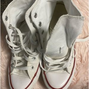 White High Top Converse